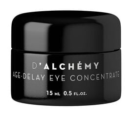 Разглаживающий крем для кожи вокруг глаз D`Alchemy Age-Delay Eye Concentrate, 15мл цена и информация | Сыворотки, кремы для век | kaup24.ee