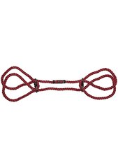 Kink By Docjohnson Kink Hogtied Bind & Tie 6mm Hemp Wrist or Ankle Cuffs Red hind ja info | BDSM ja fetish | kaup24.ee