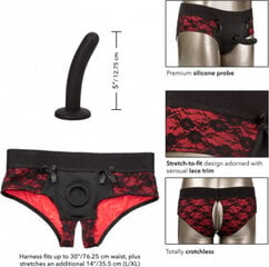 CalExotics Scandal Crotchless Pegging Panty Set hind ja info | Dildod | kaup24.ee
