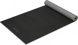 Gaiam Double-sided yoga mat Gaiam "Granite / Storm" 4 мм 61956 цена и информация | Коврики для йоги, фитнеса | kaup24.ee