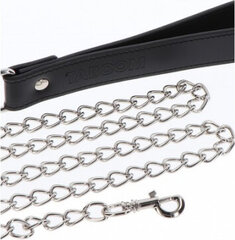 Taboom Elegant Collar and Chain Leash Black hind ja info | BDSM ja fetish | kaup24.ee