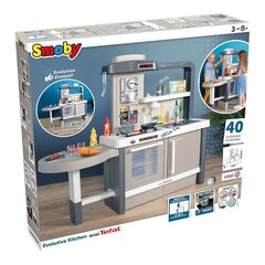 Игрушечная кухня Smoby Evolutive Kitchen, 40 аксессуаров цена и информация | MUST Металлическая бутылочка с Ярким рисунком (без BPA) (500ml) для мальчиков от 3+ лет Серая с Машинкой | kaup24.ee