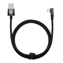 Baseus MVP 2 Lightning 1m 20W cable - black hind ja info | Mobiiltelefonide kaablid | kaup24.ee