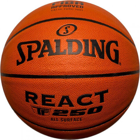 Spalding React TF-250 Ball 76968Z hind ja info | Korvpallid | kaup24.ee