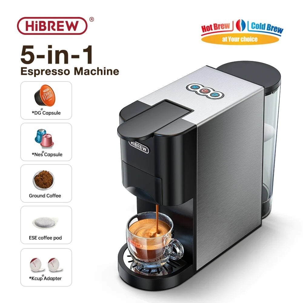 HiBrew H3A 4-in-1 цена и информация | Kohvimasinad | kaup24.ee