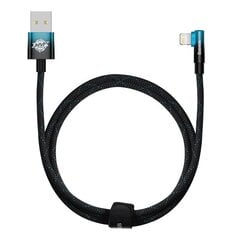 Baseus MVP 2 Lightning 1м 20Вт cable - (black-blue) цена и информация | Borofone 43757-uniw | kaup24.ee