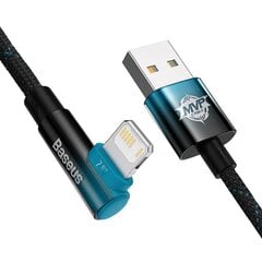 Baseus MVP 2 Lightning 1м 20Вт cable - (black-blue) цена и информация | Borofone 43757-uniw | kaup24.ee