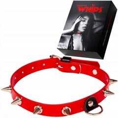 Whips Women's collar 2cm red цена и информация | БДСМ и фетиш | kaup24.ee