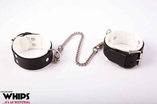 Whips Men's Wrist Cuffs, Soft White цена и информация | БДСМ и фетиш | kaup24.ee