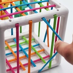Woopie Flexible Sensory Cube Sorter for Children Colorful Dinosaurs 6 pcs. hind ja info | Arendavad mänguasjad | kaup24.ee