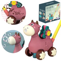 Woopie Fudge Push Bag with Sound and Soap Bubbles Pink hind ja info | Imikute mänguasjad | kaup24.ee