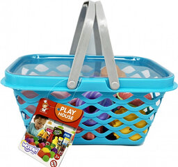 Woopie Shopping Basket with Tea Set and Sweets 26 pcs. hind ja info | Imikute mänguasjad | kaup24.ee