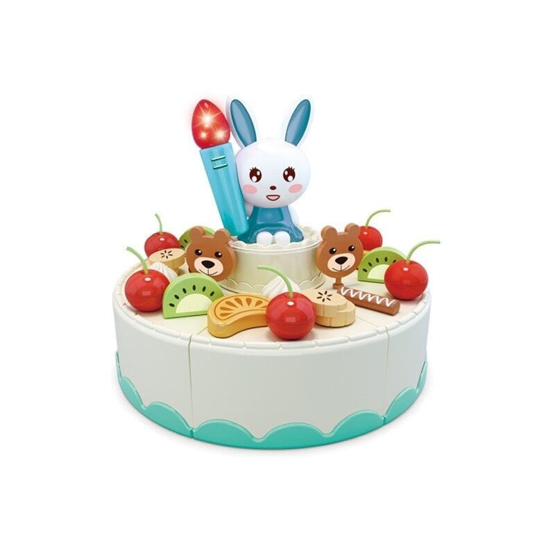 Woopie Confectionery - Birthday Cake for Cutting + Tea Set 85 pcs. цена и информация | Tüdrukute mänguasjad | kaup24.ee