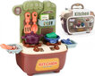 Woopie Little Cook's Set 2in1 Kitchen Suitcase 19 pcs. hind ja info | Imikute mänguasjad | kaup24.ee