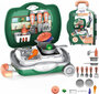 Woopie Portable Set of a Little Cook 2in1 Suitcase 20 pcs. цена и информация | Tüdrukute mänguasjad | kaup24.ee