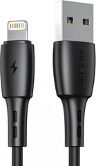 Vipfan USB to Lightning cable Racing X05, 3A, 2m (black) цена и информация | Кабели и провода | kaup24.ee