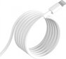 Vipfan USB to Lightning cable X03, 3A, 1m (white) цена и информация | Kaablid ja juhtmed | kaup24.ee