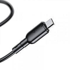 Vipfan USB to Micro USB cable Colorful X11, 3A, 1m (black) hind ja info | Kaablid ja juhtmed | kaup24.ee