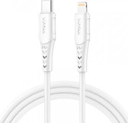 Vipfan USB-C to Lightning cable P04, 3A, PD, 1m (white) hind ja info | Kaablid ja juhtmed | kaup24.ee