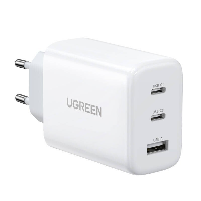 UGREEN CD275 universaalne seinalaadija, 65W, valge цена и информация | Mobiiltelefonide laadijad | kaup24.ee