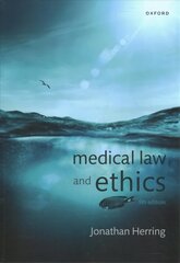Medical Law and Ethics 9th Revised edition цена и информация | Книги по экономике | kaup24.ee