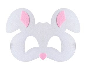 Karnevalimask Jänes, 18,5 x 13 cm (YH-MFKR) 7559 цена и информация | Карнавальные костюмы | kaup24.ee