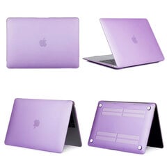 MacBook Pro 15″ (2016-2019) Ümbris – Läbipaistev Lilla hind ja info | Sülearvutikotid | kaup24.ee