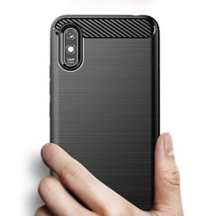 Чехол Carbon для Xiaomi Redmi 9A / 9AT (6,53″) цена и информация | Чехлы для телефонов | kaup24.ee