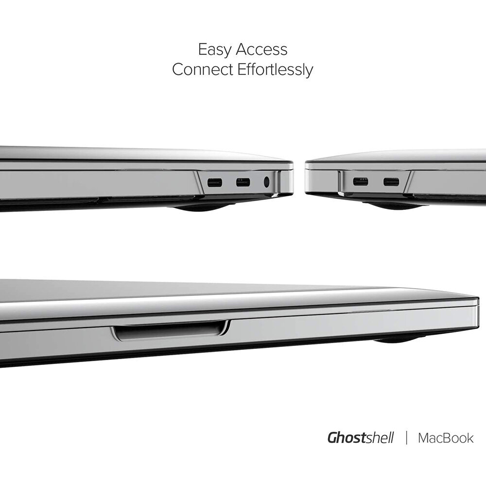 MacBook Pro 13″ Touch Bar (Late 2016- 2019) – Läbipaistev Ümbris hind ja info | Arvutikotid | kaup24.ee