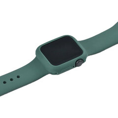 Apple Watch silikoonümbris – Roheline 38mm hind ja info | Nutikellade ja nutivõrude tarvikud | kaup24.ee