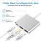 Adapter 3in1 USB-C 4K HDMI Multiport – Kuld цена и информация | USB jagajad, adapterid | kaup24.ee