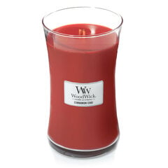 WoodWick ароматическая свеча Cinnamon Chai, 609,5г цена и информация | Подсвечники, свечи | kaup24.ee