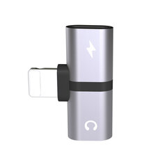 iPhone kõrvaklappide adapter lightning to 2x lightning hind ja info | USB jagajad, adapterid | kaup24.ee