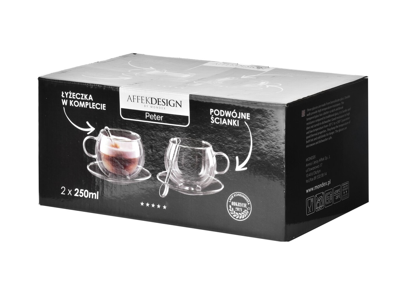 PETER termotopside komplekt 250ml taldrikuga 13,5cm 2tk. hind ja info | Klaasid, tassid ja kannud | kaup24.ee