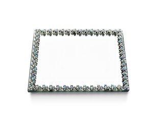 Margot Silver dekoratiivalus 15x15x1cm цена и информация | Детали интерьера | kaup24.ee