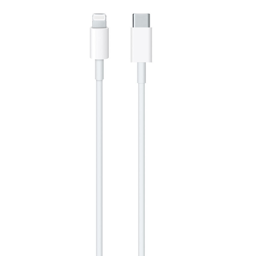 DCO USB-C välk- ja laadimiskaabel Apple iPhone 14 / Pro / Max 1m valge A2249 (MXOK2ZM/A) (OEM) jaoks hind ja info | Mobiiltelefonide kaablid | kaup24.ee