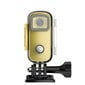 SJCam C100 Mini HD Action Thumb Veekindel 30 m kaamera Magnetkorpuse Wi-Fi reaalajas režiim Kollane цена и информация | Seikluskaamerad | kaup24.ee