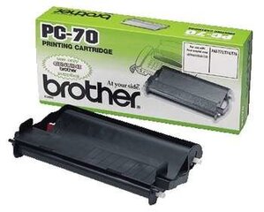 BROTHER PC70 PRINTING CARTRIDGE цена и информация | Картриджи и тонеры | kaup24.ee