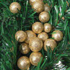 Säravad pallid, kuldset värvi hind ja info | Jõulukaunistused | kaup24.ee