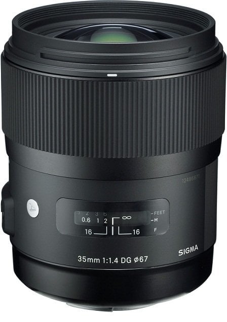 Sigma 35mm f/1.4 DG HSM Art objektiiv Canonile hind ja info | Objektiivid | kaup24.ee