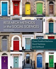 Research Methods in the Social Sciences 8th ed. 2014 цена и информация | Книги по социальным наукам | kaup24.ee