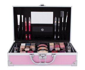 Набор декоративной косметики - чемоданчик 2K Miss Pinky Born to Be Pink New York, 66,9 г цена и информация | Тушь, средства для роста ресниц, тени для век, карандаши для глаз | kaup24.ee