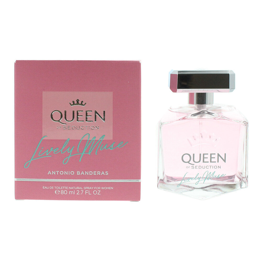 Tualettvesi Queen of Seduction Lively Muse Antonio Banderas EDT, 80 ml hind ja info | Naiste parfüümid | kaup24.ee