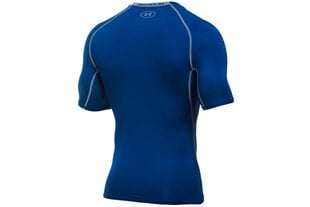 Spordisärk meestele Under Armour Heatgear Armour SS 1257468-400, tumesinine цена и информация | Мужская спортивная одежда | kaup24.ee