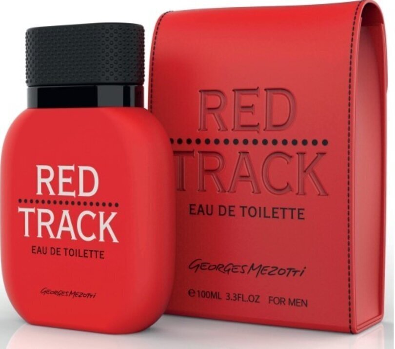Tualettvesi Georges Mezotti Red Track For Men EDT meestele, 100ml hind ja info | Meeste parfüümid | kaup24.ee