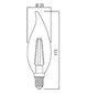 LED-pirn Filament C35L 4000K цена и информация | Lambipirnid, lambid | kaup24.ee