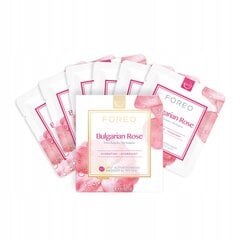 Niisutavate näomaskide komplekt Foreo UFO Mask Set - Bulgarian Rose, 6 tk x 6 g hind ja info | Näomaskid, silmamaskid | kaup24.ee