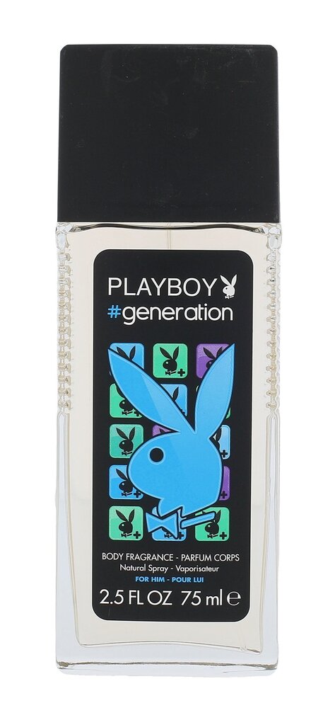 Playboy Generation for Him Deodorant 75ml цена и информация | Lõhnastatud kosmeetika meestele | kaup24.ee