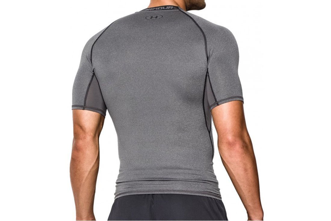 Meeste spordisärk Under Armour Heatgear Armour SS 1257468-090, tumehall цена и информация | Meeste spordiriided | kaup24.ee