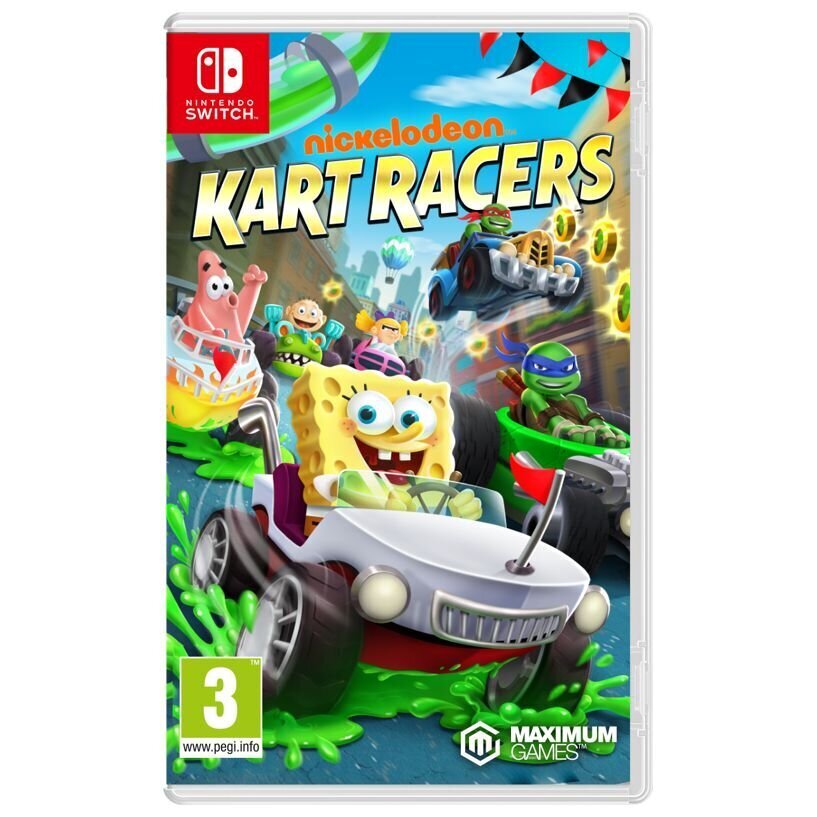 Nickelodeon Kart Racers (Code in a Box) Switch mäng hind ja info | Arvutimängud, konsoolimängud | kaup24.ee